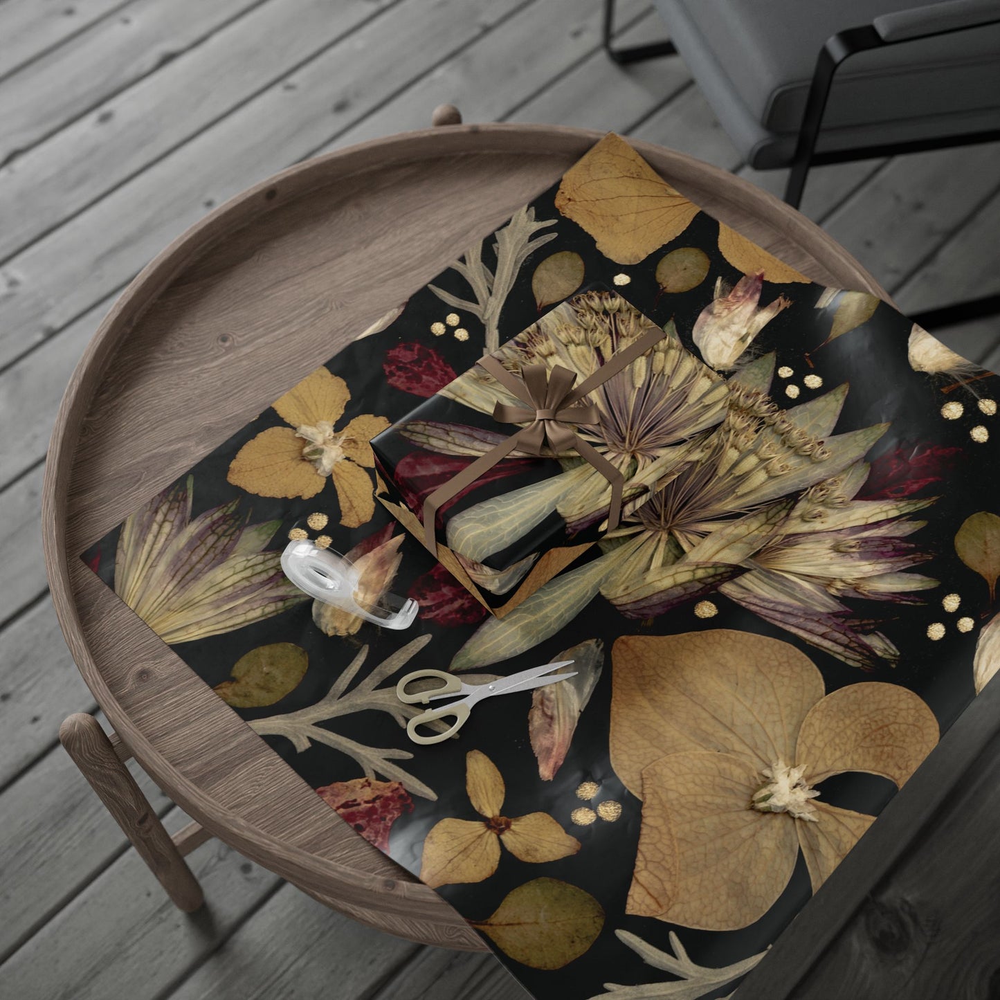 Petals at Dusk -Wrapping Paper