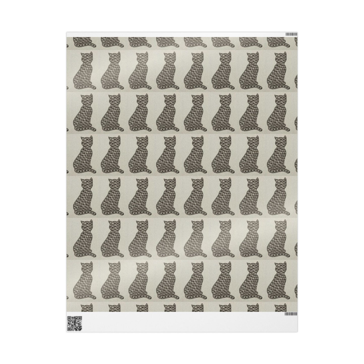 Zentangle Kitties -Wrapping Paper
