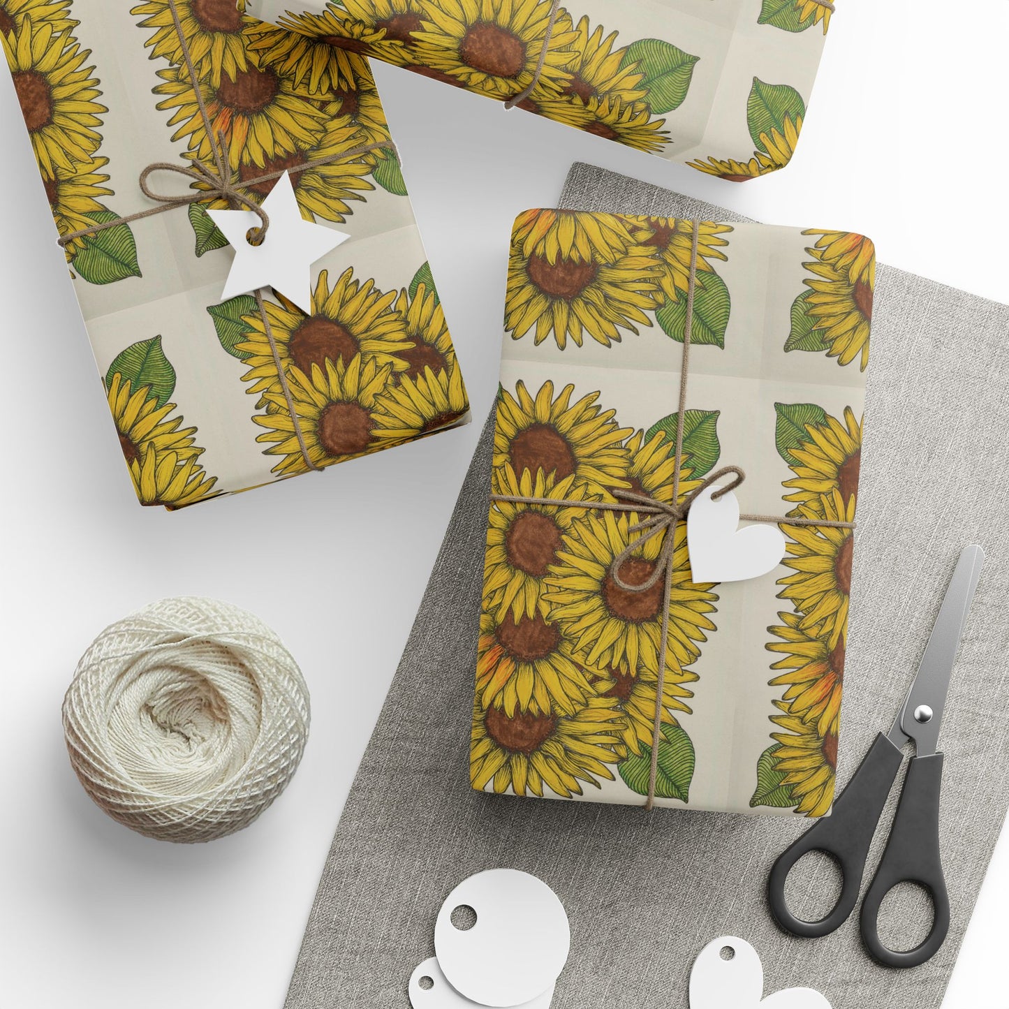 Sunflower Fields -Wrapping Paper