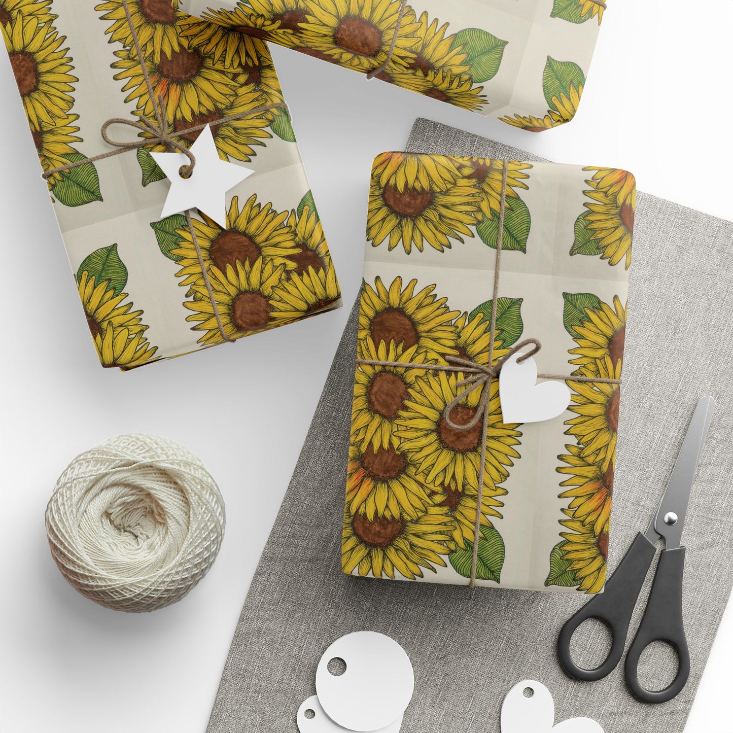 Sunflower Fields -Wrapping Paper