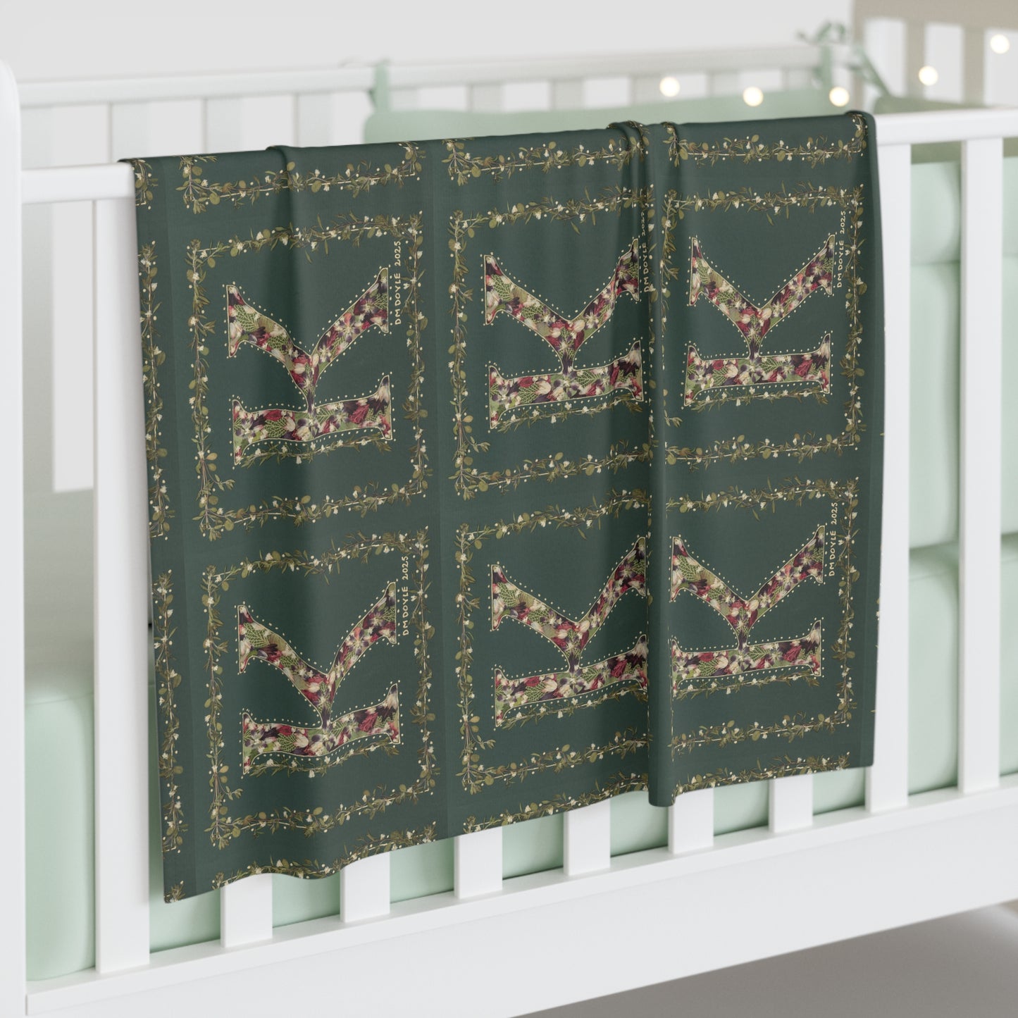 Begins with 'K' -Baby Swaddle Blanket