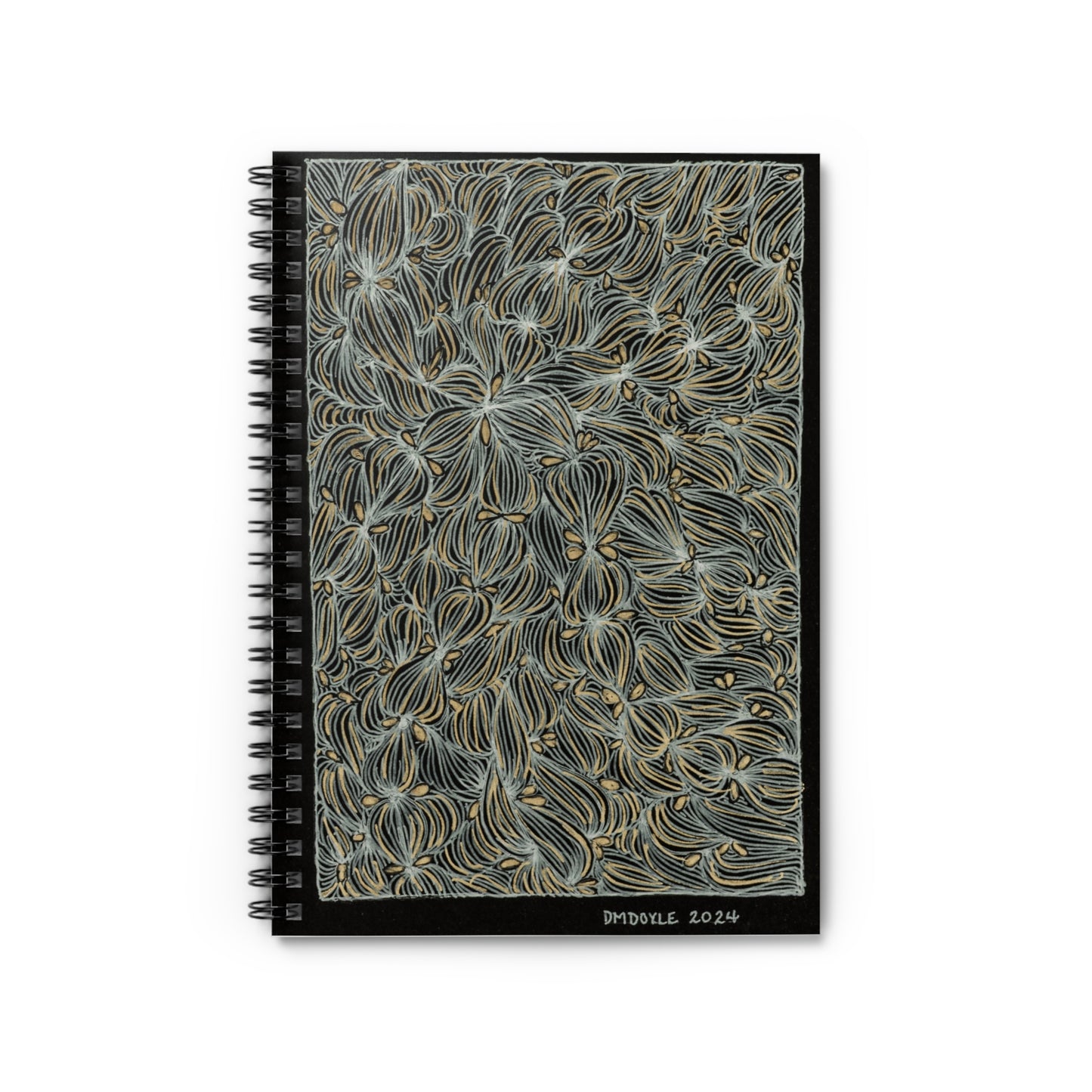 Flecks of Gold -Spiral Notebook - Ruled Line