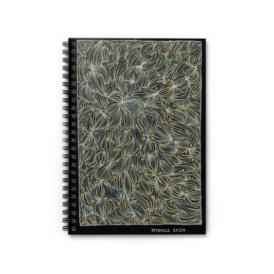 Flecks of Gold -Spiral Notebook - Ruled Line