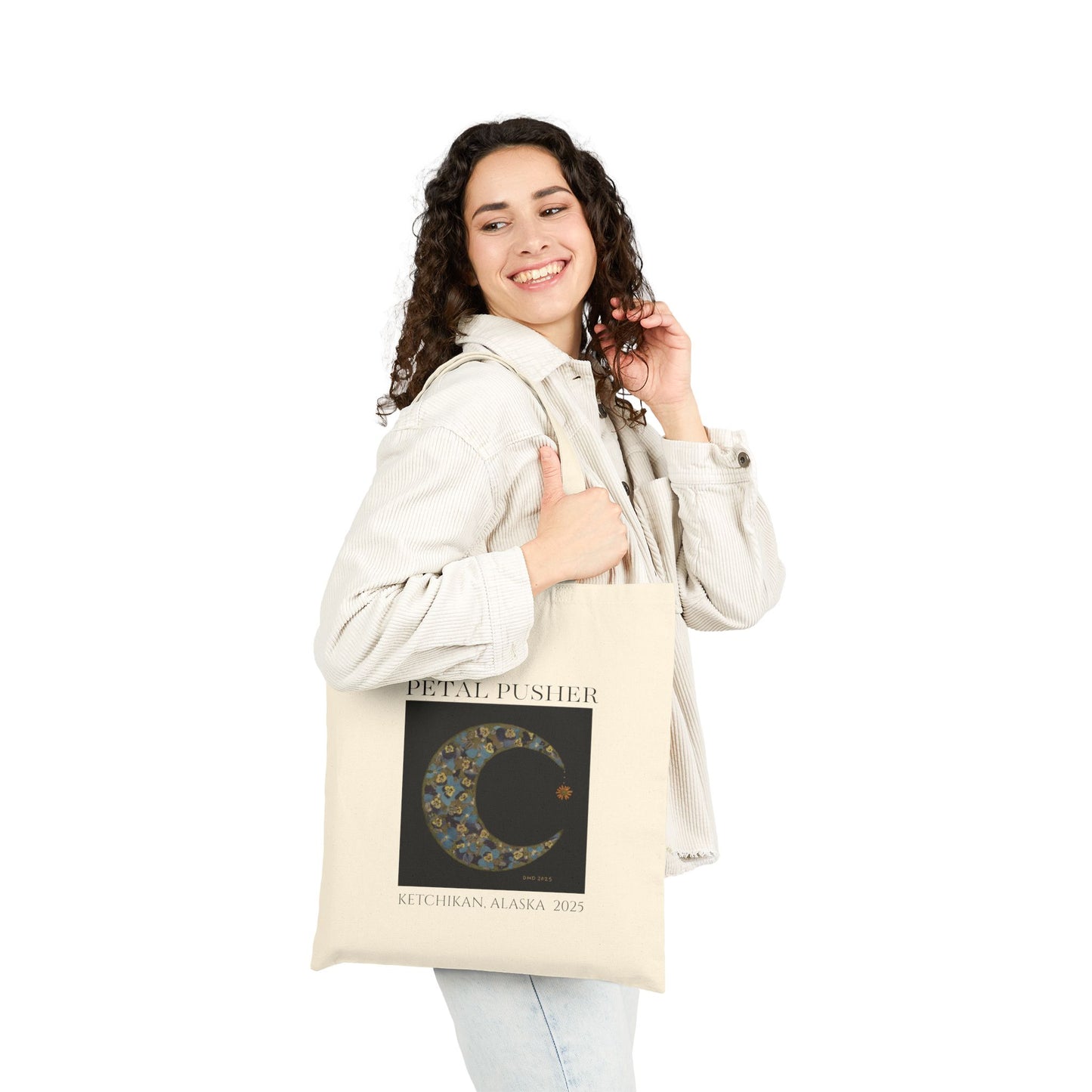 Moonbeam Sundrop AK -Neutral Canvas Tote Bag