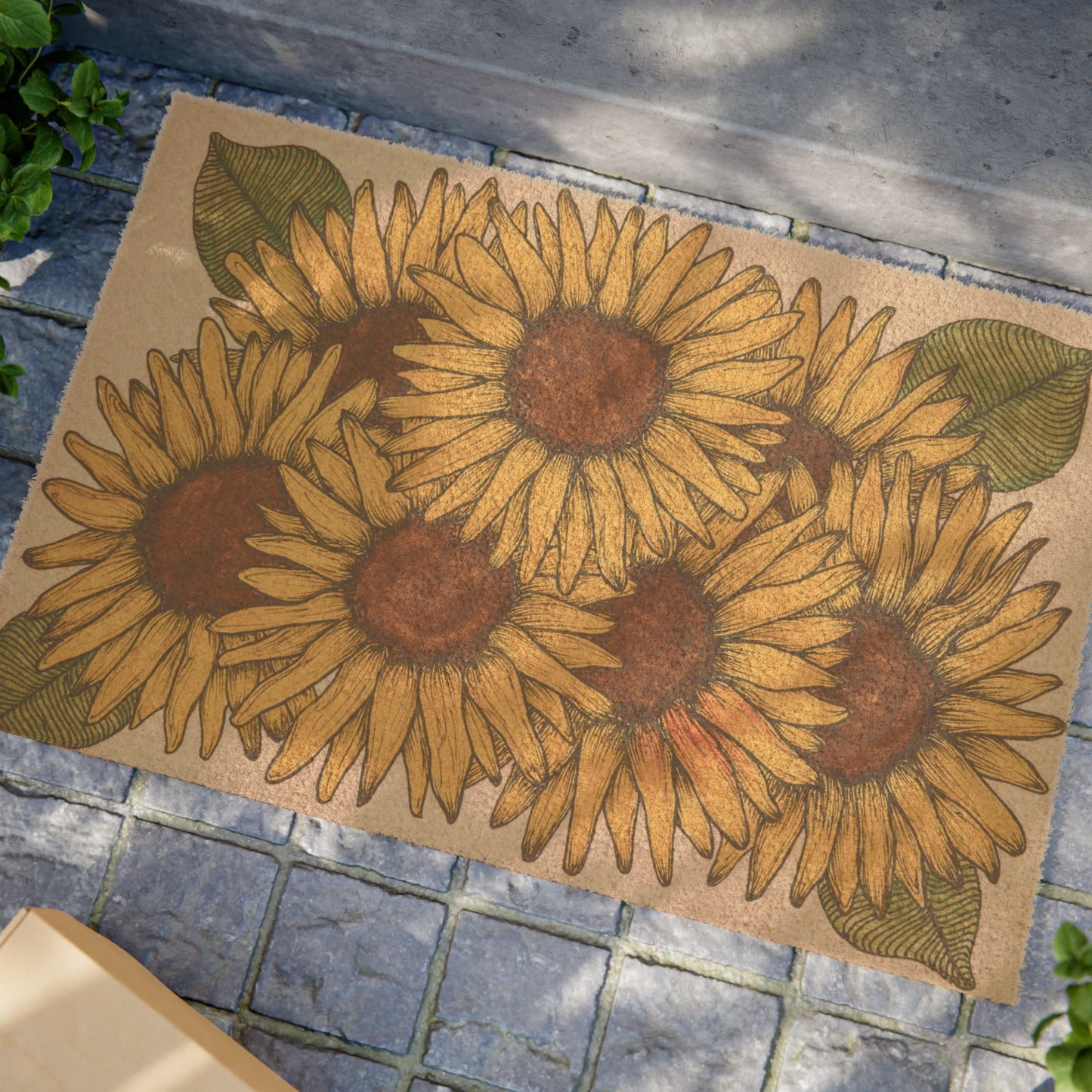 Sunflower Fields -Doormat