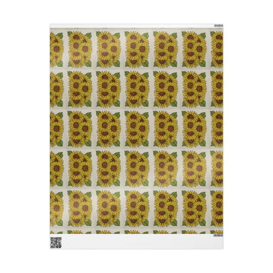 Sunflower Fields -Wrapping Paper