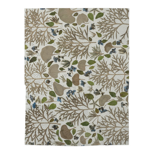 Winter's Day; Baby Swaddle Blanket
