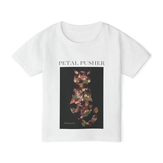 Botanical Kitty -Heavy Cotton™ Toddler T-shirt
