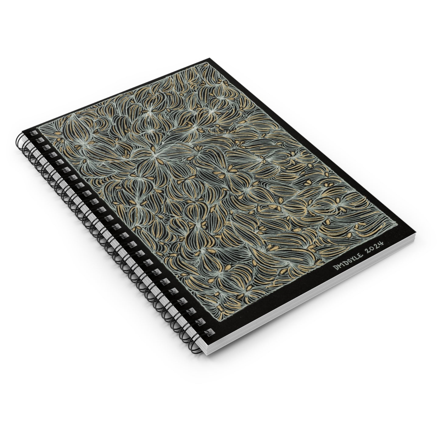 Flecks of Gold -Spiral Notebook - Ruled Line