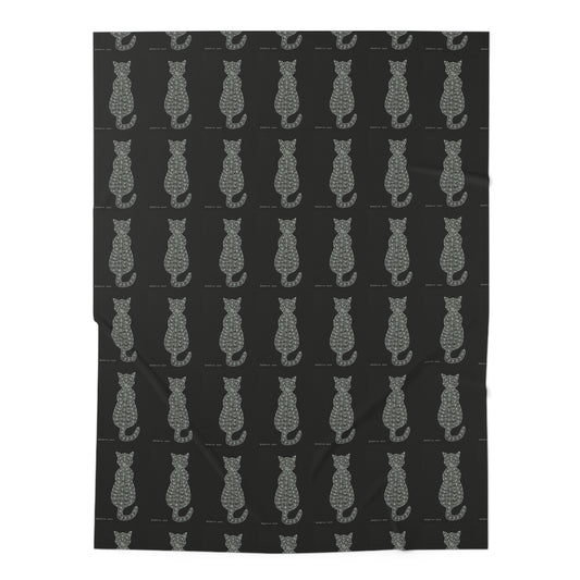 Meow. -Baby Swaddle Blanket
