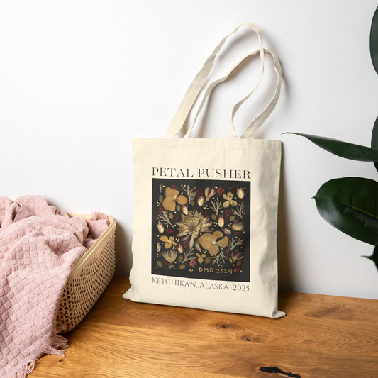 Fields in the Dark AK -Neutral Canvas Tote Bag