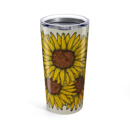 Sunflower Fields -Tumbler 20oz