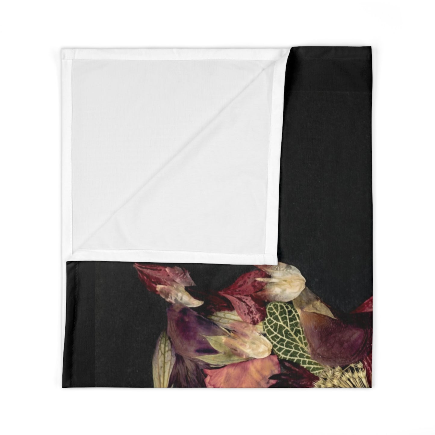 Flowery Cat Naps -Baby Swaddle Blanket