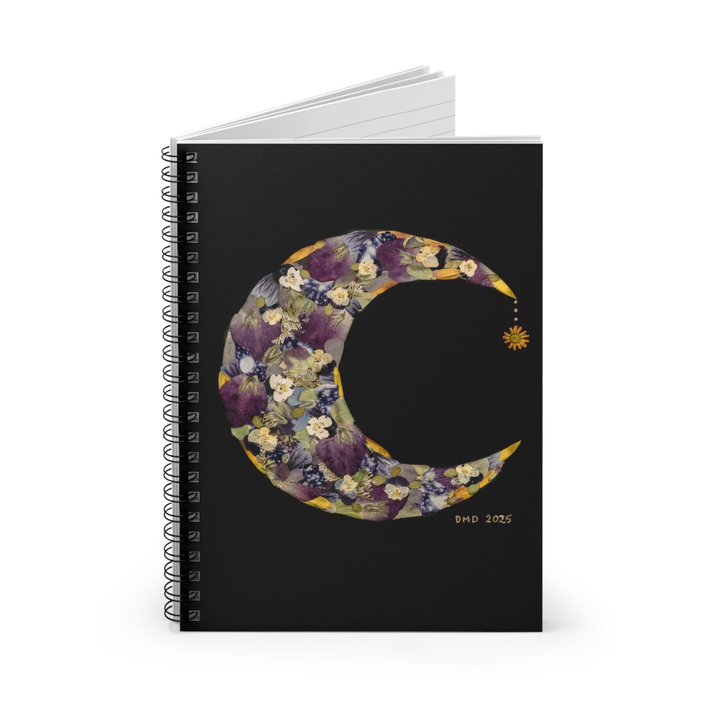 Botanical Moondrop - Spiral Notebook - Ruled Line