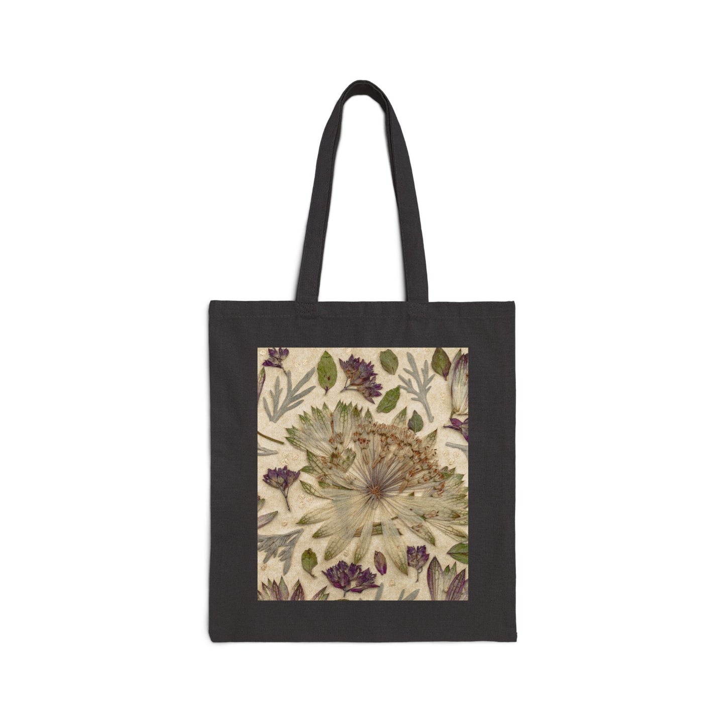 Flowery Firecracker -Canvas Tote Bag