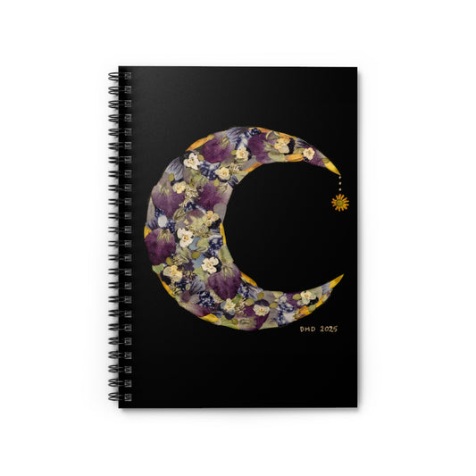 Botanical Moondrop - Spiral Notebook - Ruled Line