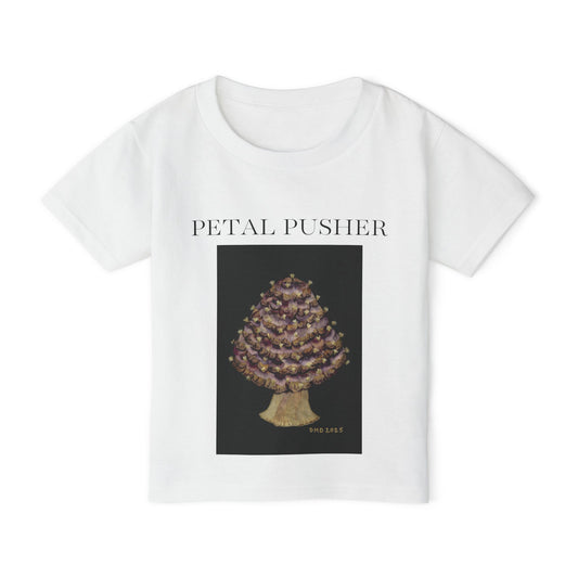 Petal Pusher Mushie -Heavy Cotton™ Toddler T-shirt