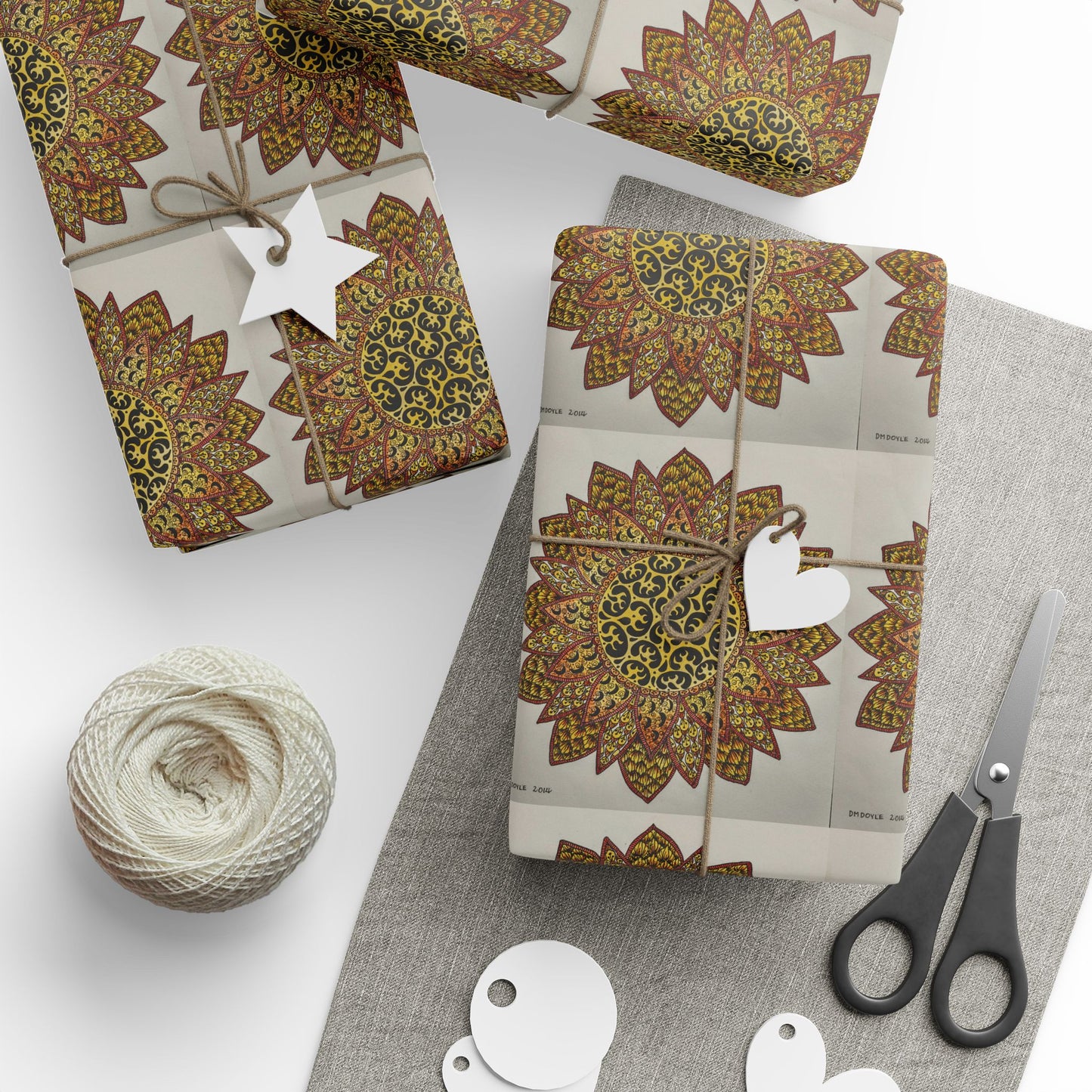 Zentangle Sunnies -Wrapping Paper