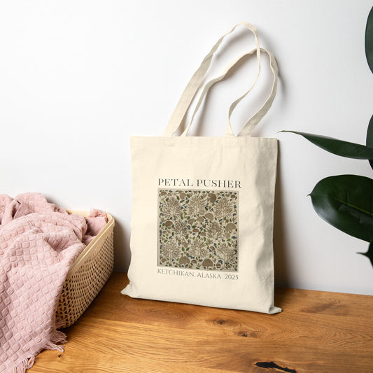 Chilly Vibes AK -Neutral Canvas Tote Bag
