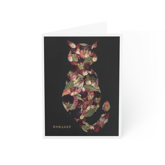Botanical Kitty -Greeting Cards (1, 10, 30, and 50pcs)