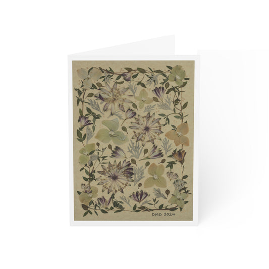 Earthy Petals- Greeting Cards (1, 10, 30, and 50pcs)