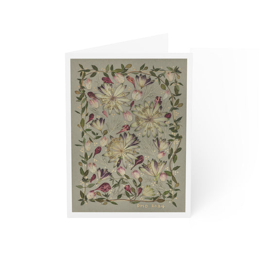 Earthy Botanicals -Greeting Cards (1, 10, 30, and 50pcs)