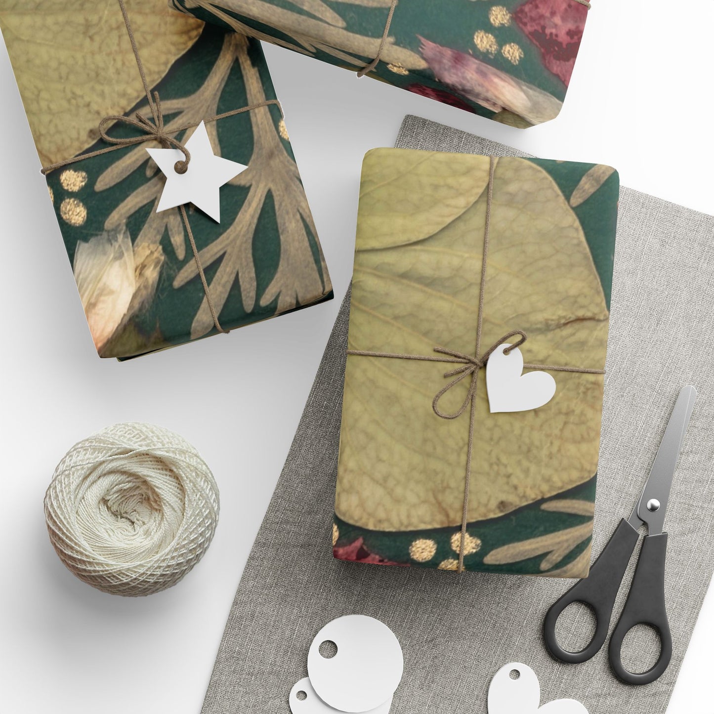 Green & Serene -Wrapping Papers