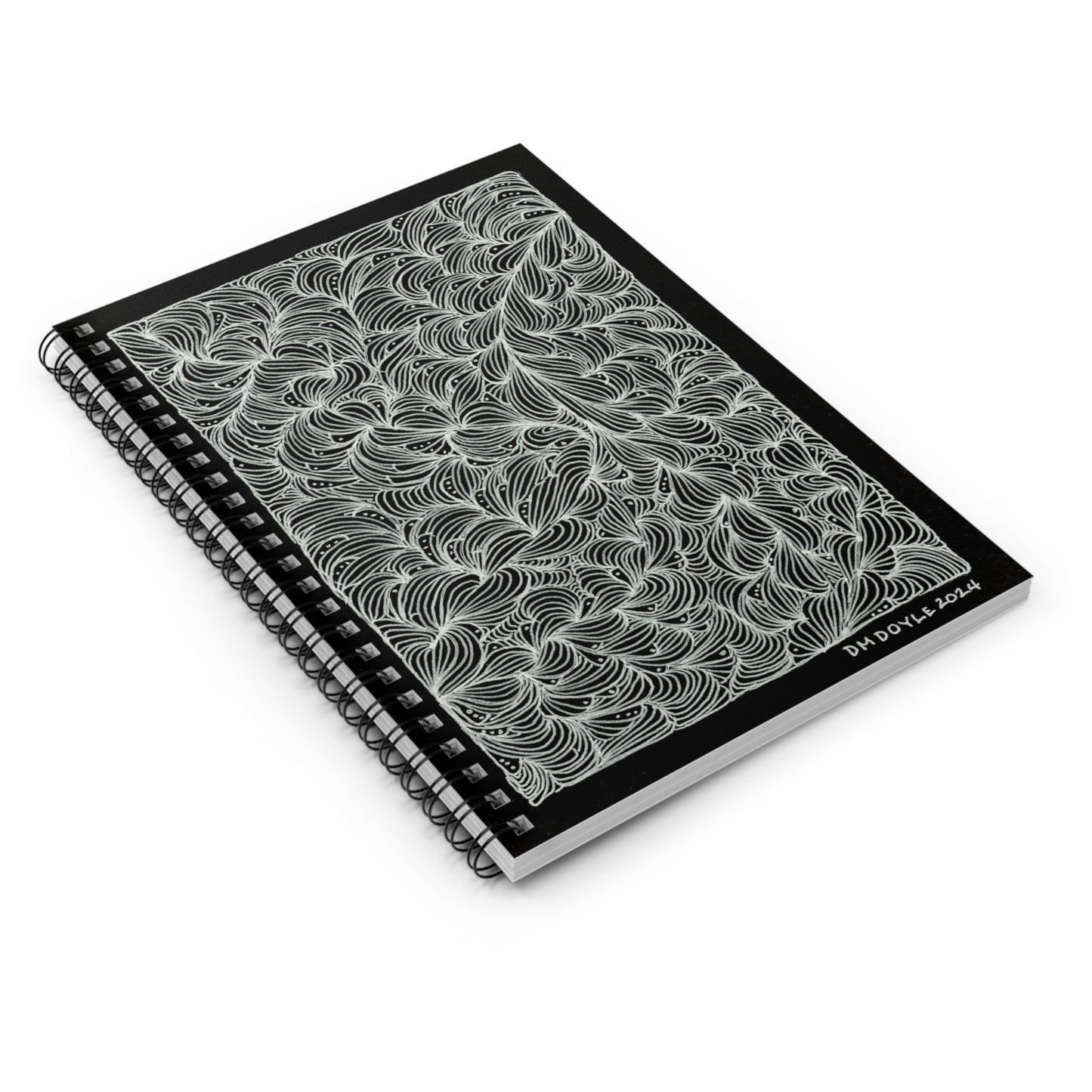 Zenny Illusions -Spiral Notebook - Ruled Line