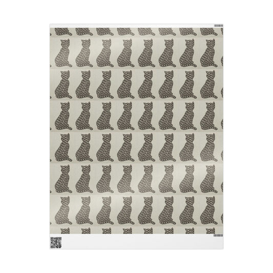Zentangle Kitties -Wrapping Paper