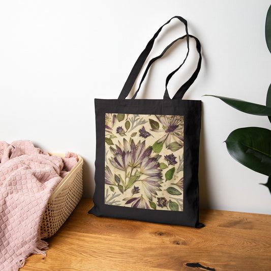 Firecracker Petals - Canvas Tote Bag